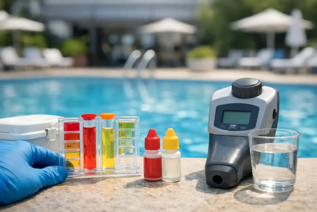Commercial Pool Chemical Testing Procedures