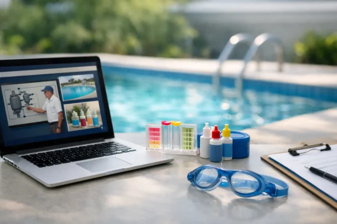 Online Pool Training Review for CPO Students